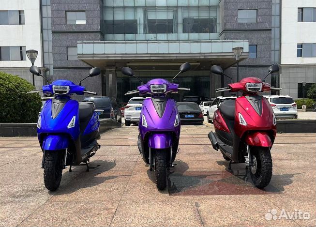 Скутер Wels XG 50(80)сс фиолетовый