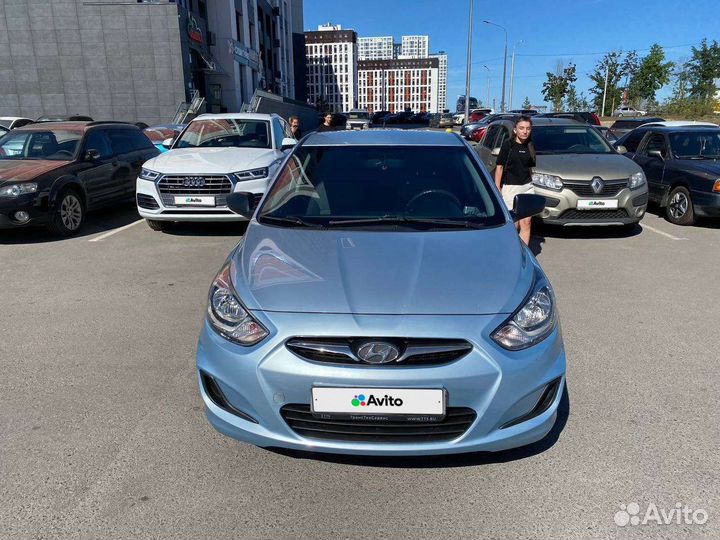Hyundai Solaris 1.4 МТ, 2012, 166 738 км