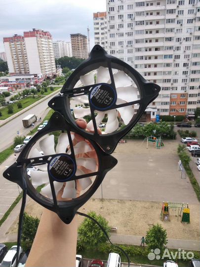 Корпусные вентиляторы с подсветкой zalman ZM-K105