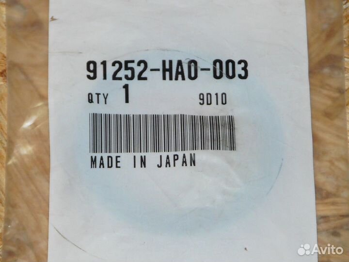 Сальник редуктора 35x49x6 Honda 91252-HA0-003