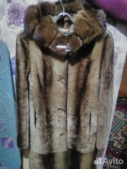 Шуба мутоновая