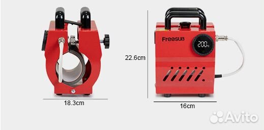 Термопресс для кружек F110-YH Freesub, новый