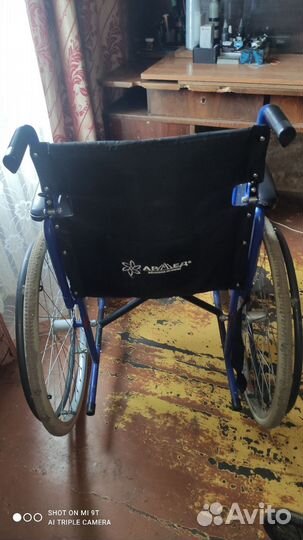 Инвалидная коляска складная бу