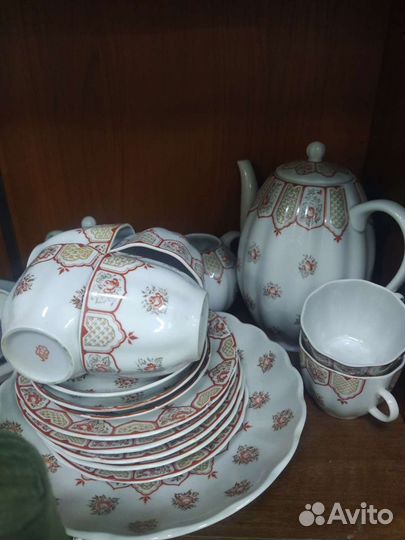 Кофейный сервиз, Полонное, лфз, песочное