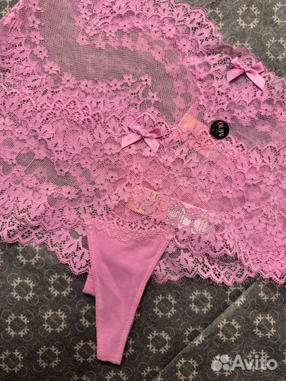 Высокие кружевные стринги hunkemoller