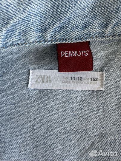 Джинсовая куртка zara для девочки