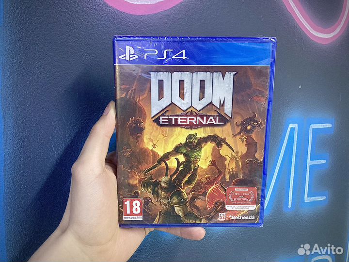 Диск ps4 Doom Eternal