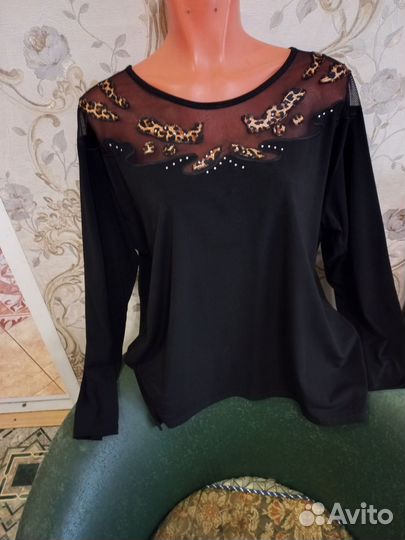 Блузы большой размер