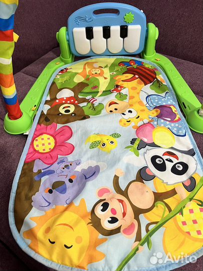 Развивающий коврик с пианином