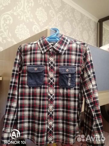 Рубашка для мальчика размер 116