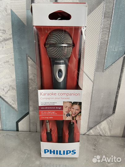 Микрофон караоке Philips SB MD 150
