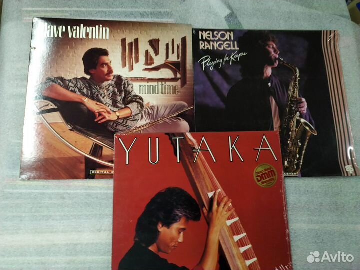 GRP джаз фирменный винил пластинки