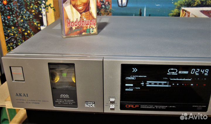 Akai GX-R99. Дека. Трёх головая с реверсом