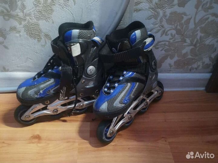 Роликовые коньки детские раздвижные
