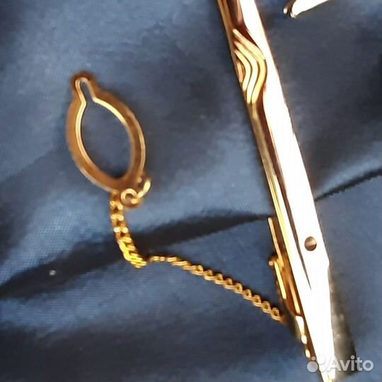 Запонки,зажим для галстука-ссср, В нов.состоянии