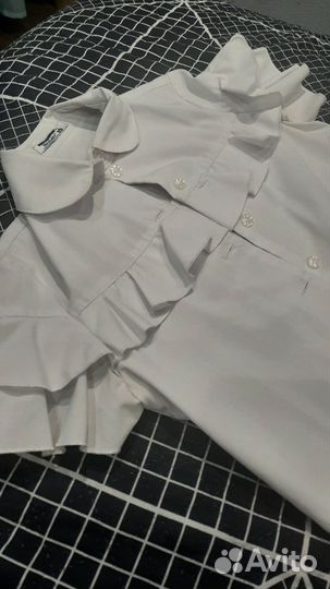 Блузки школьные 122 128