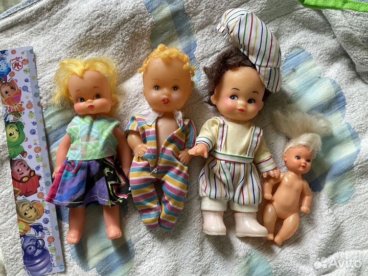 Куклы 90х Пупсы китай пакетом (лот) /за всех