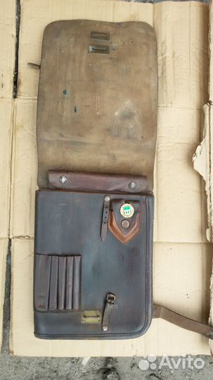 Шлем танкиста и планшет СССР