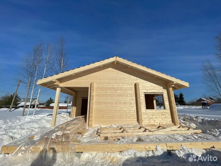 Строительство домов из профилированного бруса