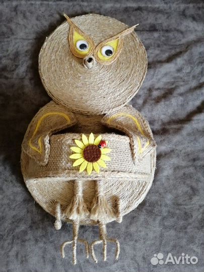 Ключница кот и сова