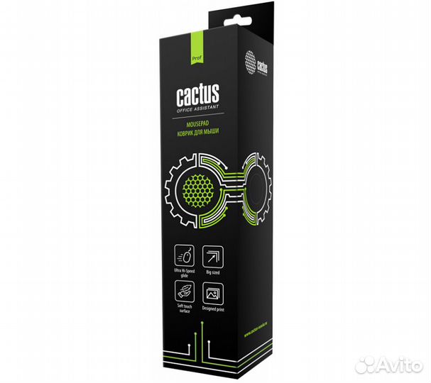 Коврик для мыши Cactus CS-MP-PRO02XL Plasma, 400x3