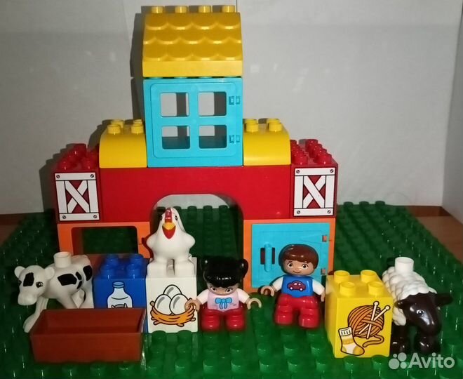 Lego duplo Моя первая ферма + домашние животные