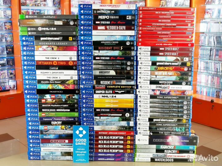 Игры PS4 PS5 Switch Xbox 360 ONE 24.10.23