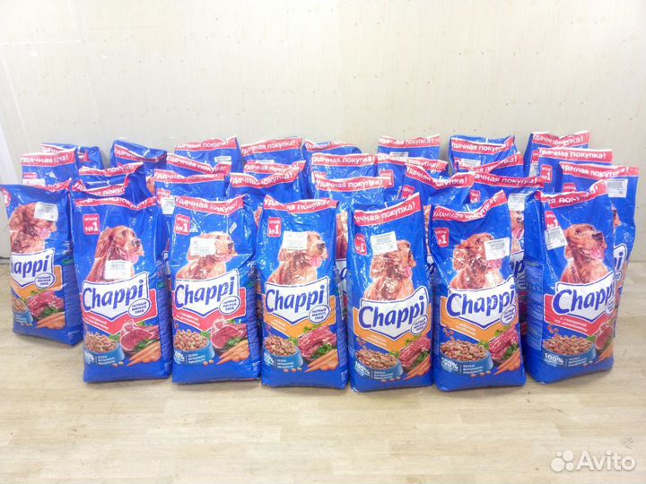 Сухой корм для собак Chappi 15 кг