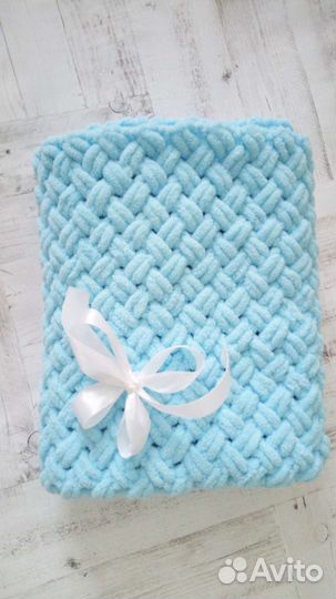 Детский плед из Ализе пуффи