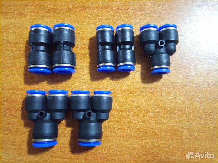 Быстросъемы 10мм, 12мм, Y разветвители