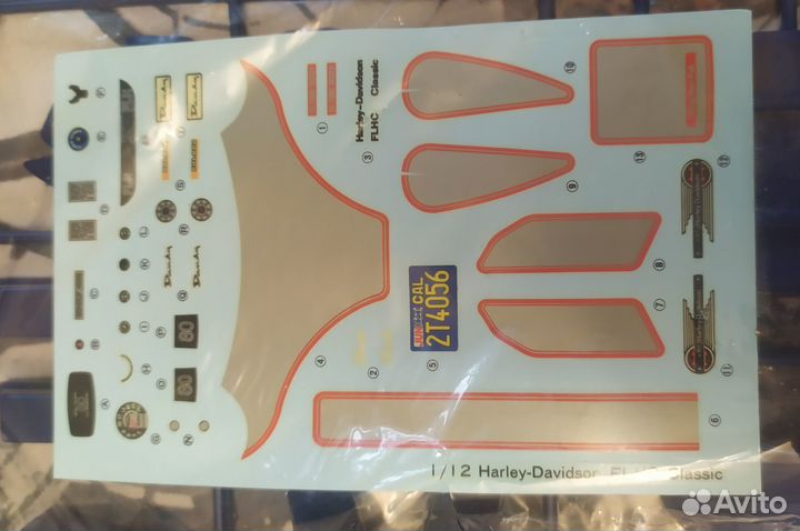 1/12 мотоциклы Harley-Davidson