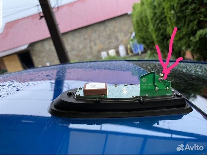 Плавник для антенны с Глонассом на Kia и Hyundai