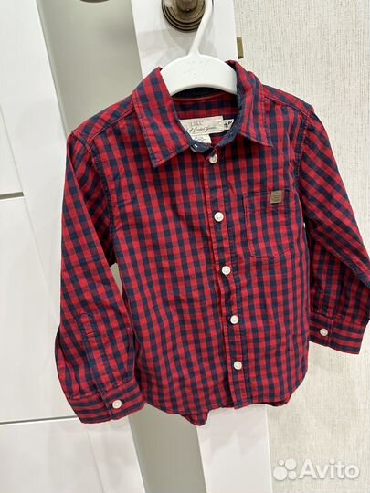 Рубашка для мальчика hm 98