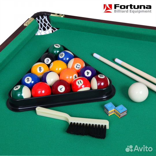 Бильярдный стол Fortuna Пул 5фт 9 в 1 с комплекто