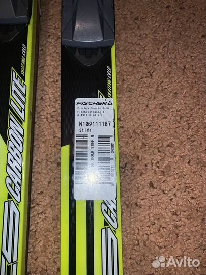 Лыжи беговые fisher rcs carbon lite