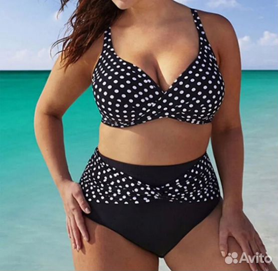 Купальник женский слитный 56-58р