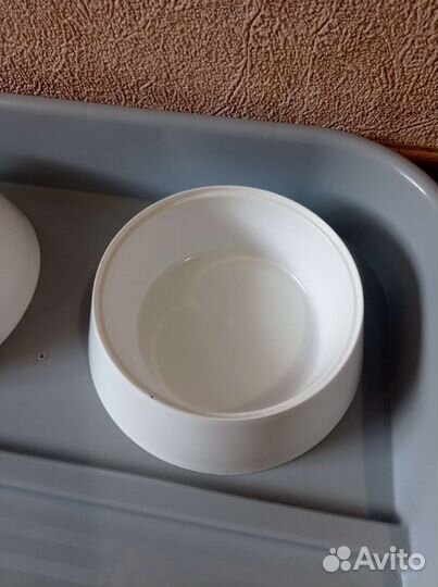 Набор мисок для животных с лотком