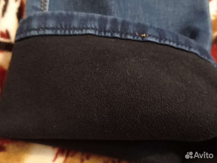 Джинсы женские зимние