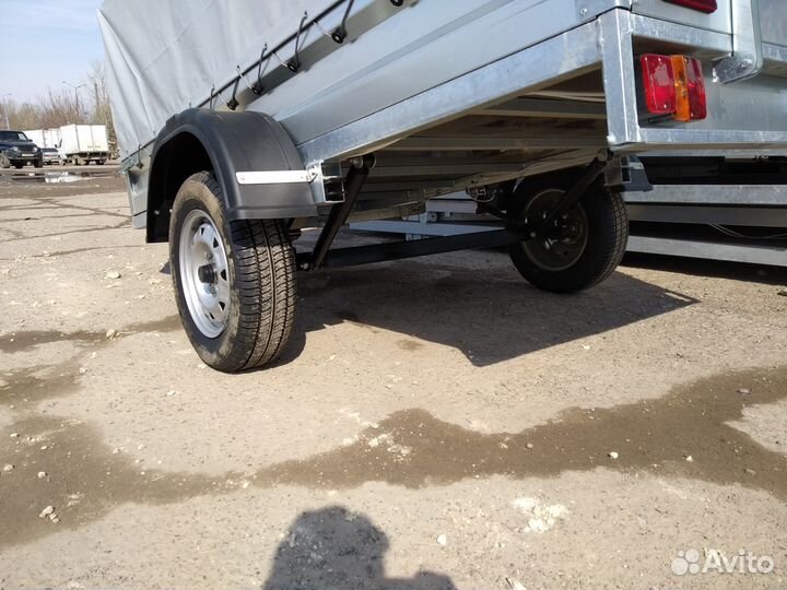 Прицеп легковой оцинкованный 2,55*1,3 от пфс