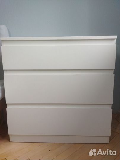 Комод IKEA мальм 3 ящика