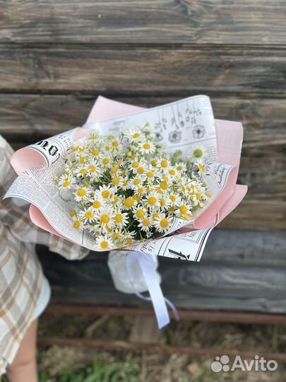 Доставка цветов и букетов ромашки