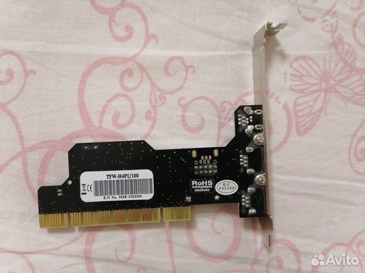 FireWire контроллер trendnet TFW-H4PI/100 PCI