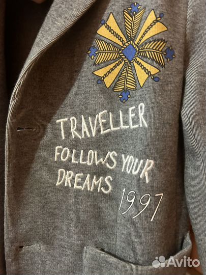 Пиджак Gulliver 128 (+рубашка в подарок)