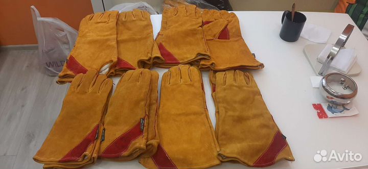 Перчатки краги зимние