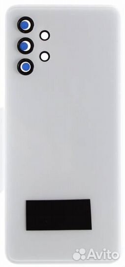 Задняя крышка для Samsung A325 A32 Белая (со стекл