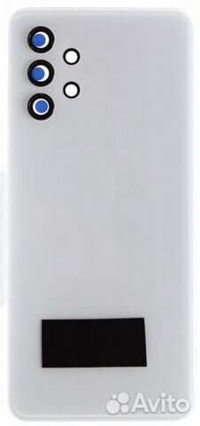 Задняя крышка для Samsung A325 A32 Белая (со стекл