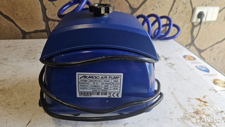 Компрессор для септика airmac DB-60. Требует ремон