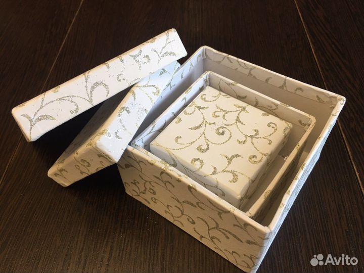 Коробочки для упаковки подарков 3 шт