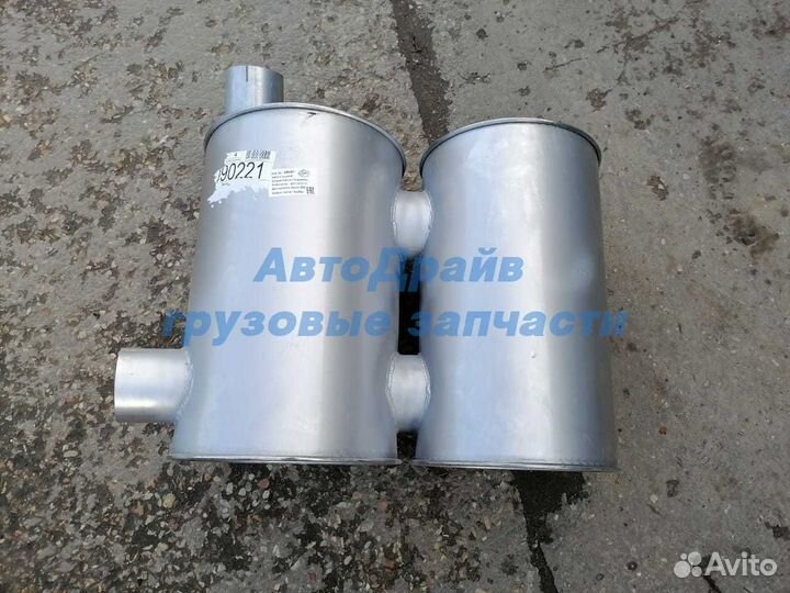 Бочка глушителя Ивеко Траккер