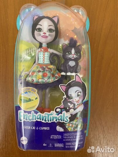 Еnсhantimals кошка Сиecтa и Kлаймбер